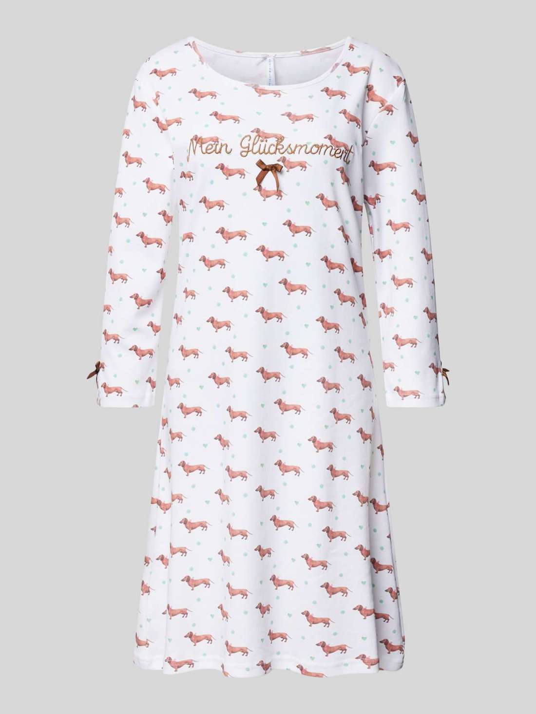 Ночная рубашка с эффектной строчкой Mein Glücksmoment