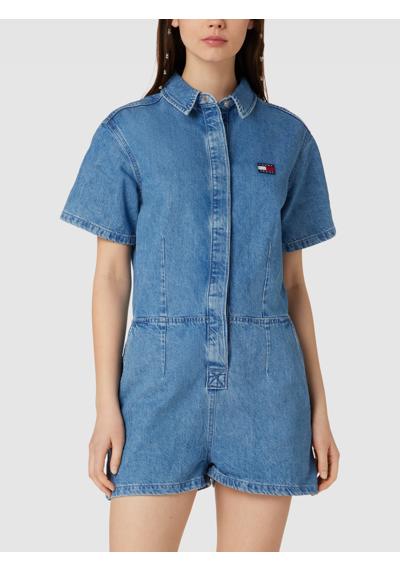 Комбинезон с джинсовой отделкой BADGE DENIM PLAYSUIT