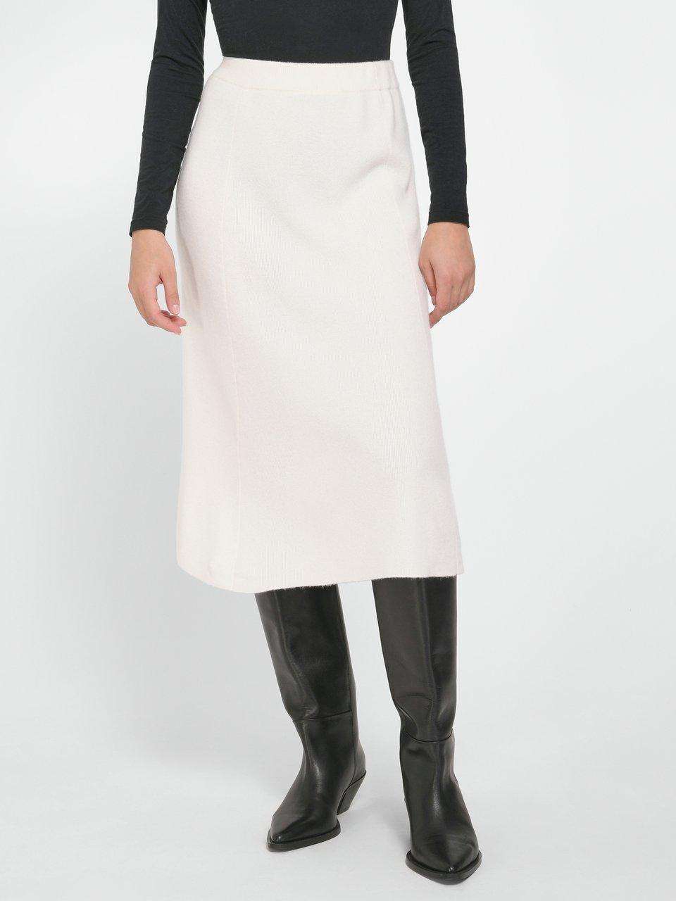 Трикотажная юбка из 100% кашемира премиум-класса.